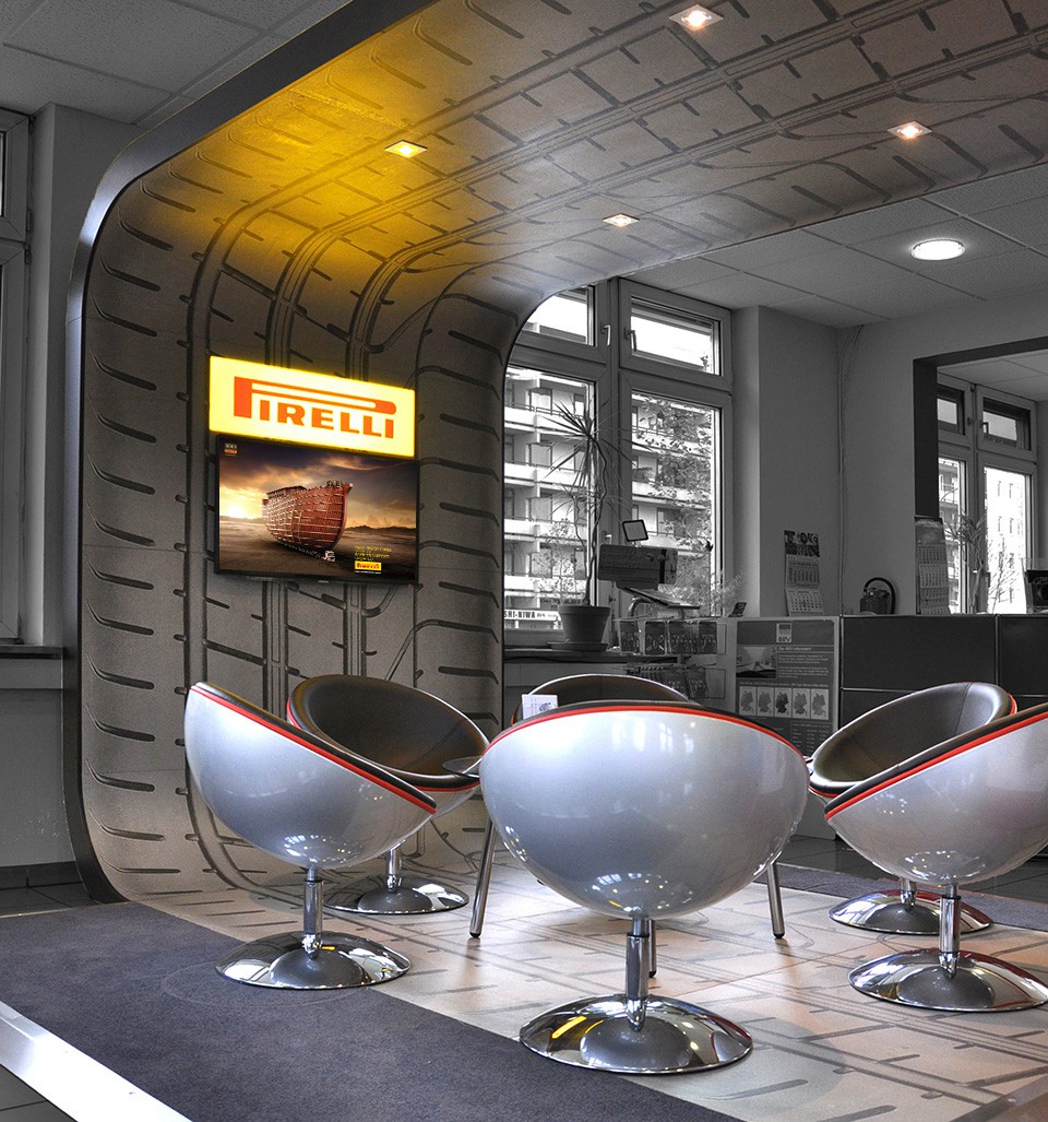 Erstes Bild zu Pirelli-Lounge